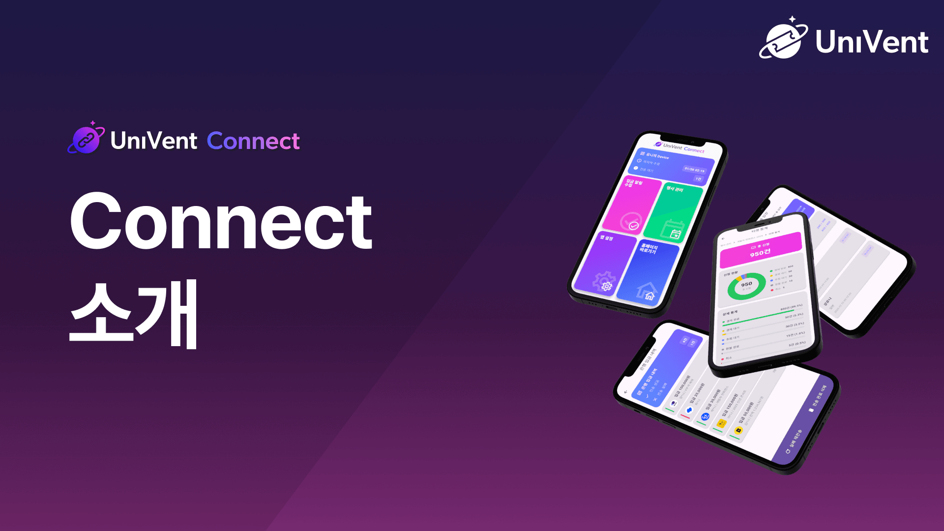 UniVent Connect 소개